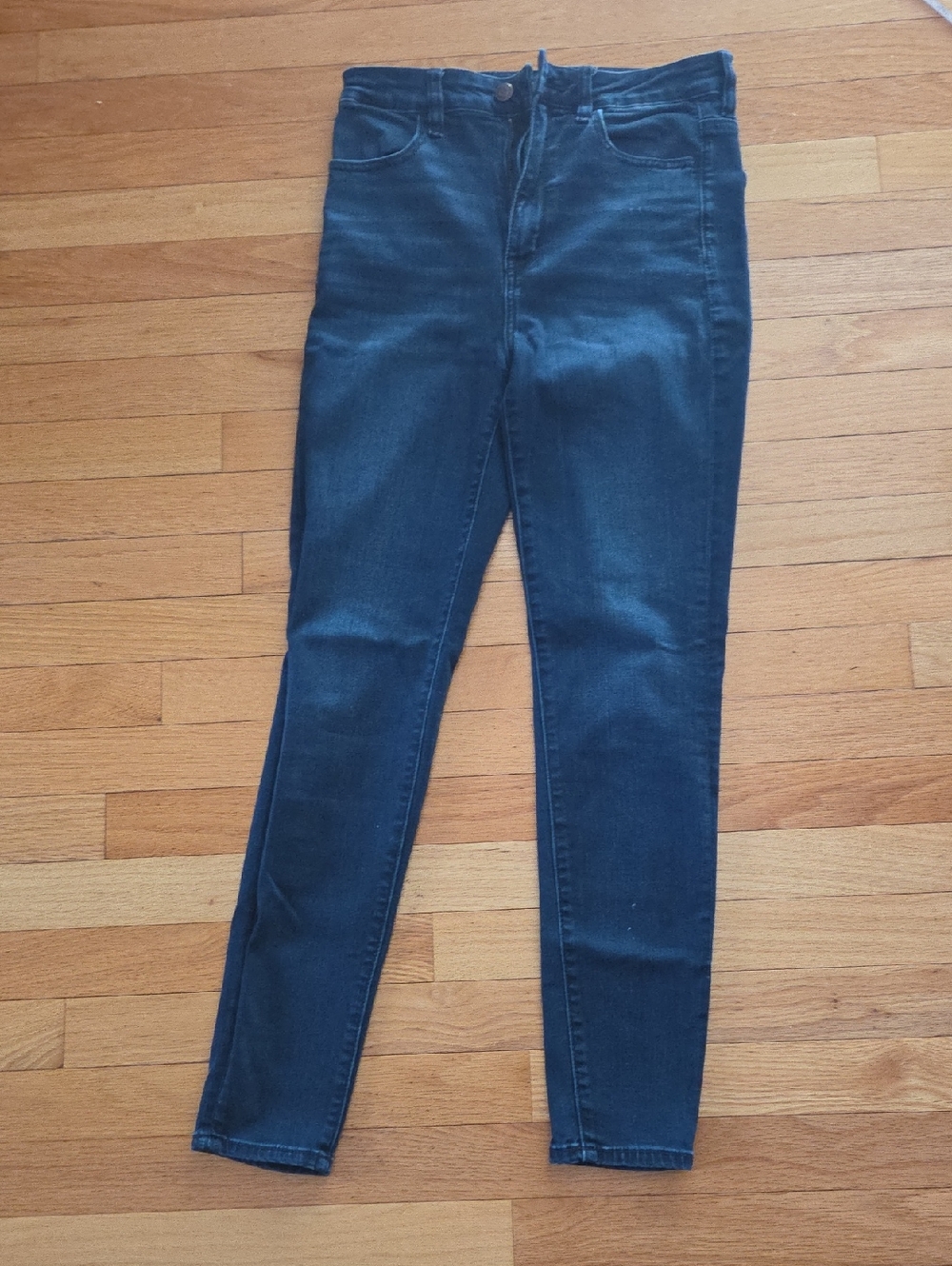 American Eagle  High-Rise Skinny Jeans - Dark Blue